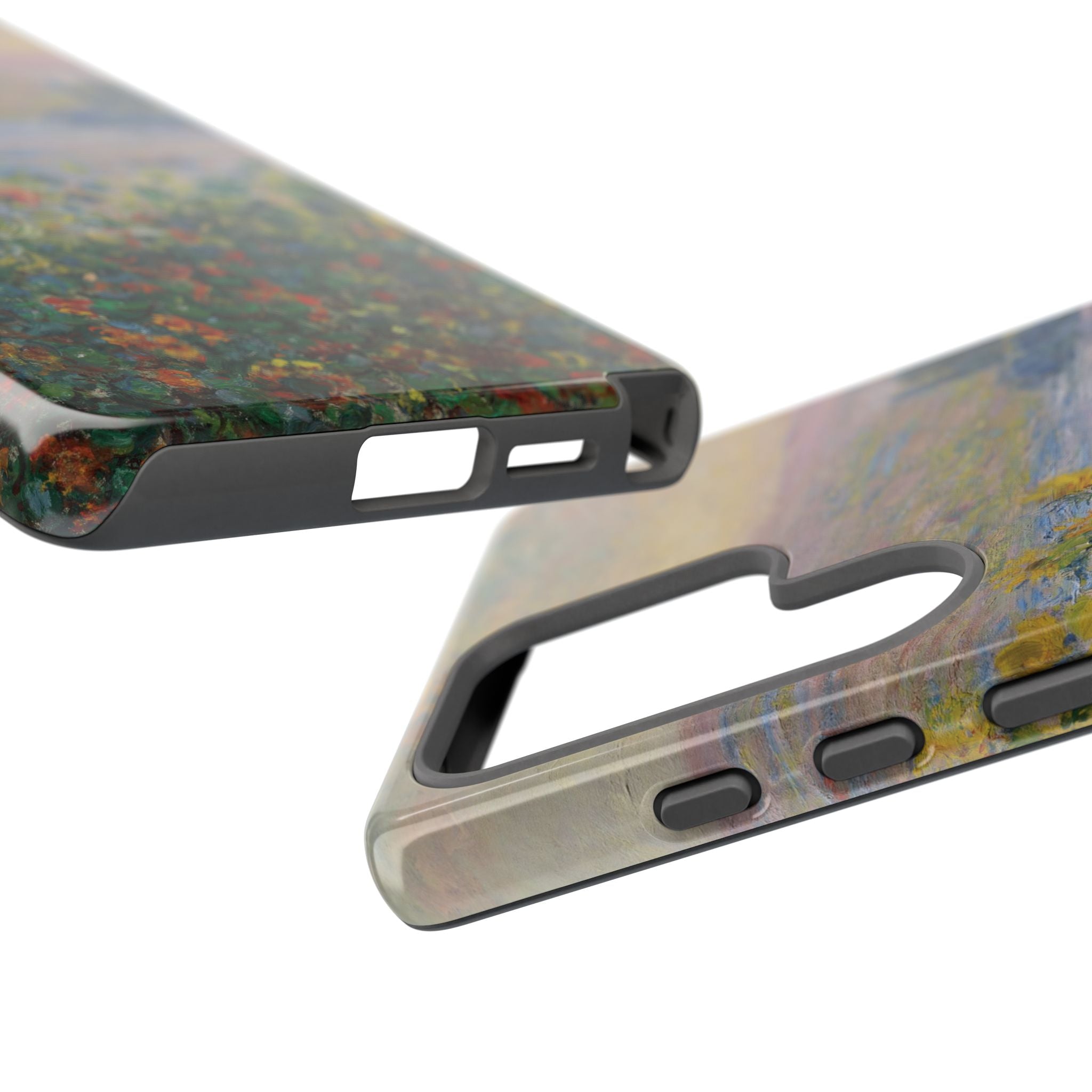 Flower Beds at Vétheuil by Claude Monet - Samsung Tough Case
