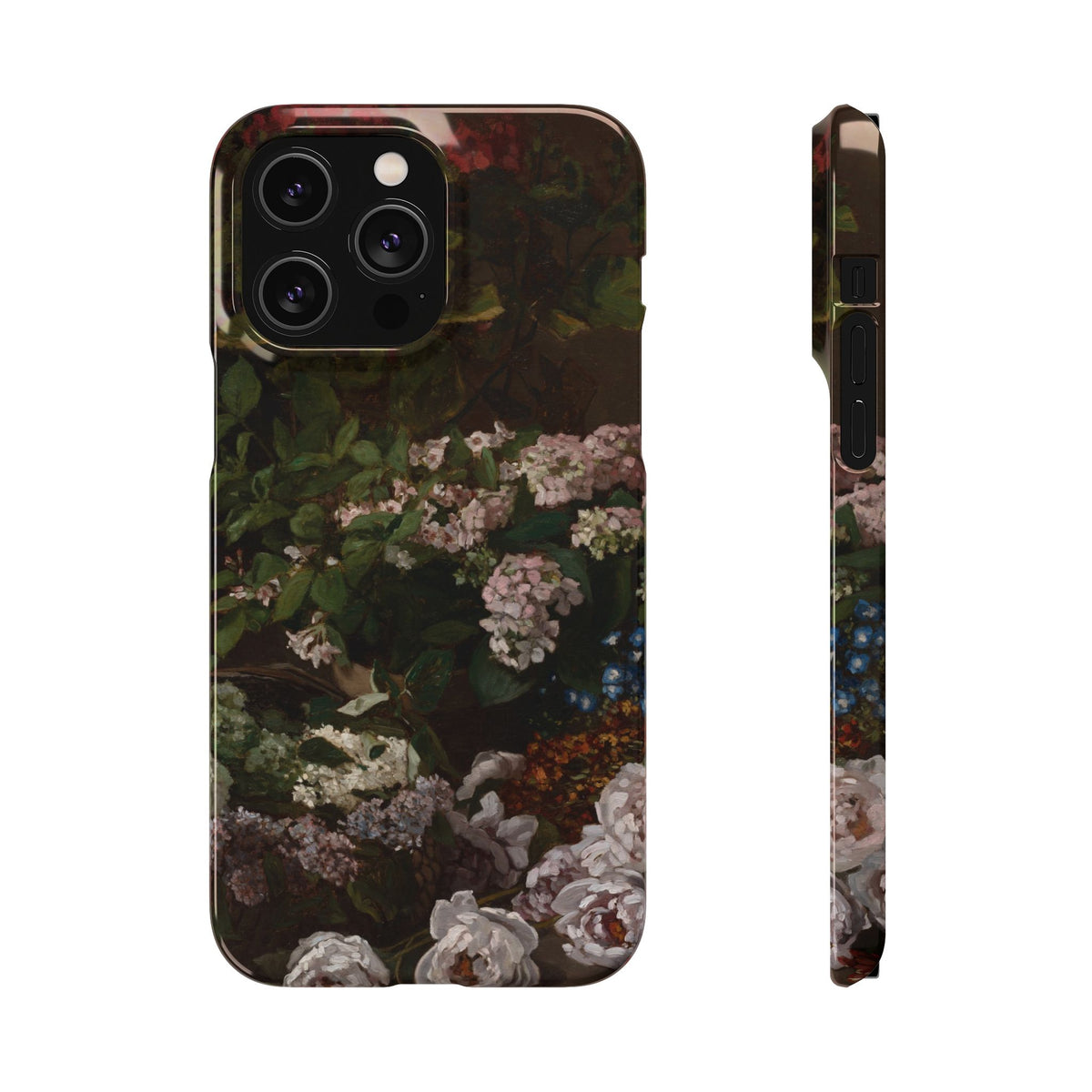 Spring Flowers by Claude Monet - iPhone Slim Case