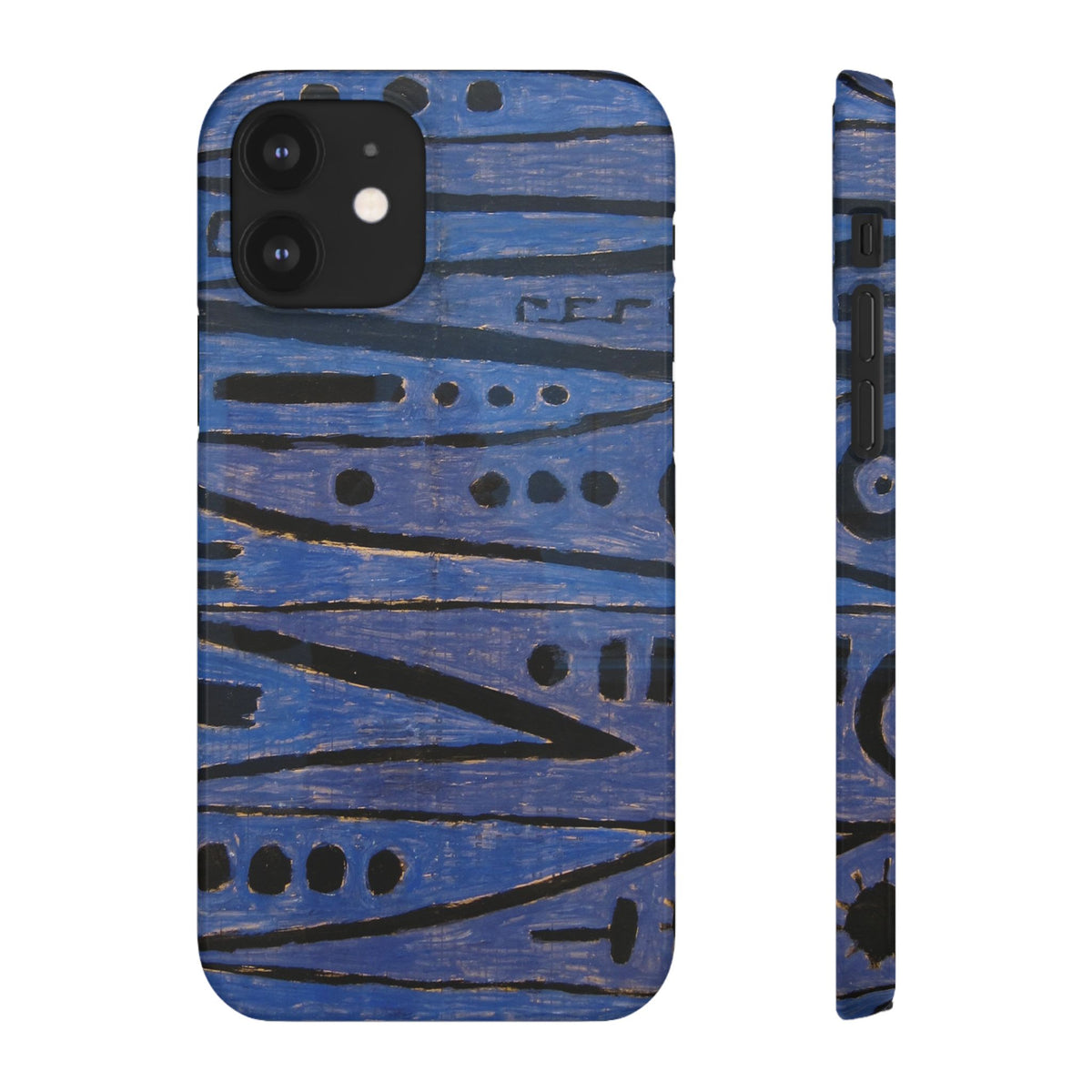 Heroic strokes of the bow by Paul Klee - iPhone Slim Case