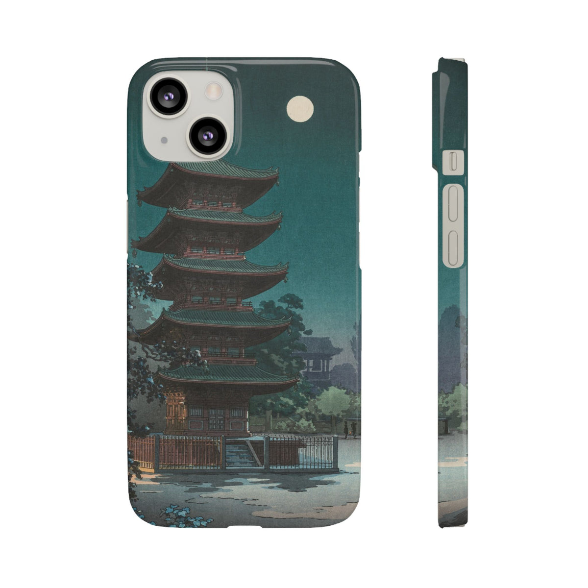 Asakusa Kinryuzan Temple by Tsuchiya Koitsu - iPhone Slim Case