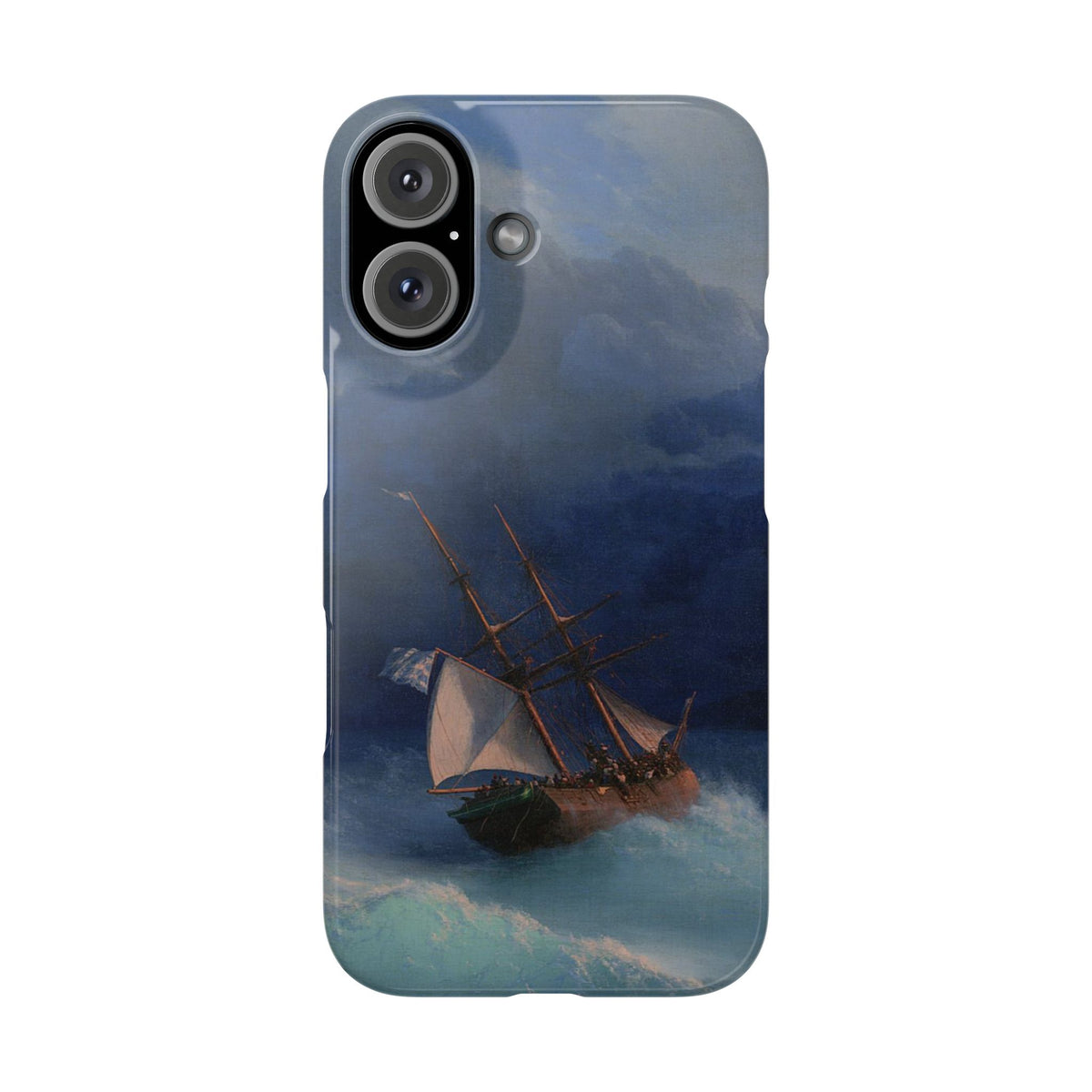 Along the Coast by Ivan Aivazovsky - iPhone Slim Case