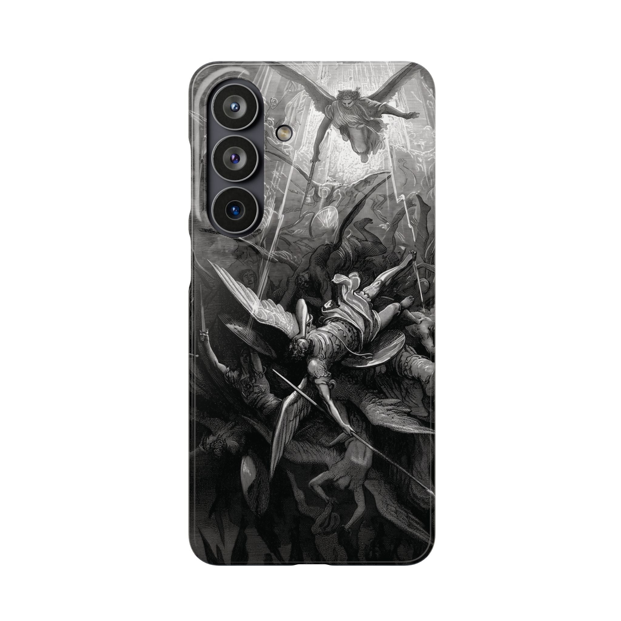 Paradise Lost |The Battle in Heaven by Gustave Doré - Samsung Slim Case