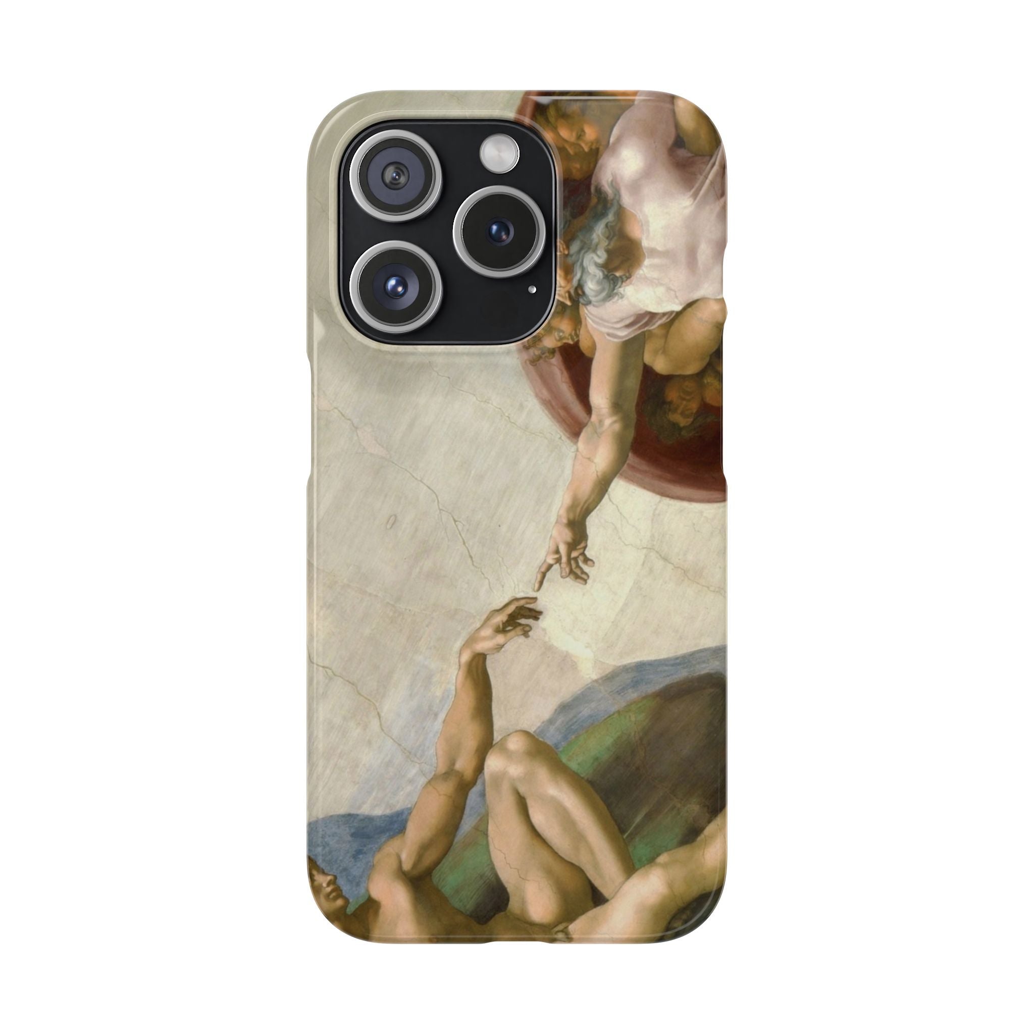 Creation of Adam by Michelangelo - iPhone Slim Case