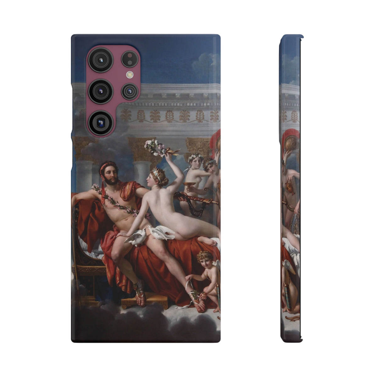 The Death of Marat by Jacques-Louis David - Samsung Slim Case