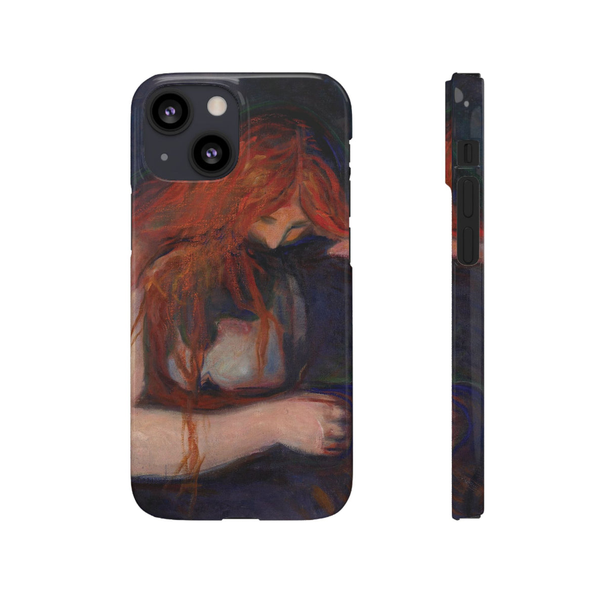 Vampire by Edvard Munch - iPhone Slim Case