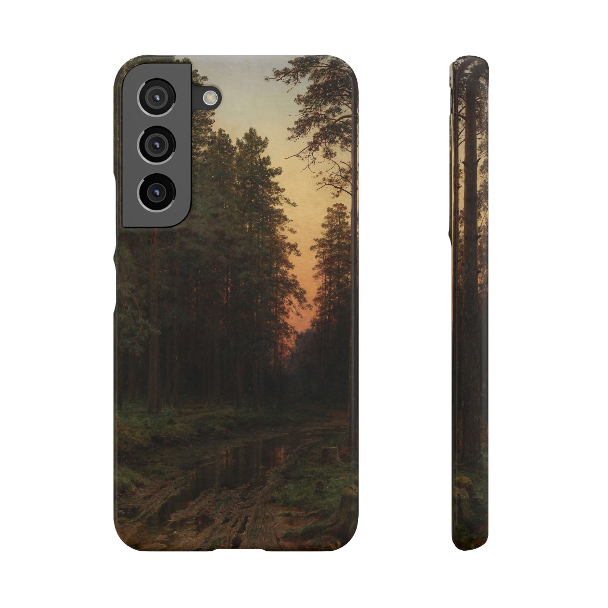 Evening Glow by Ivan Ivanovich Shishkin - Samsung Slim Case