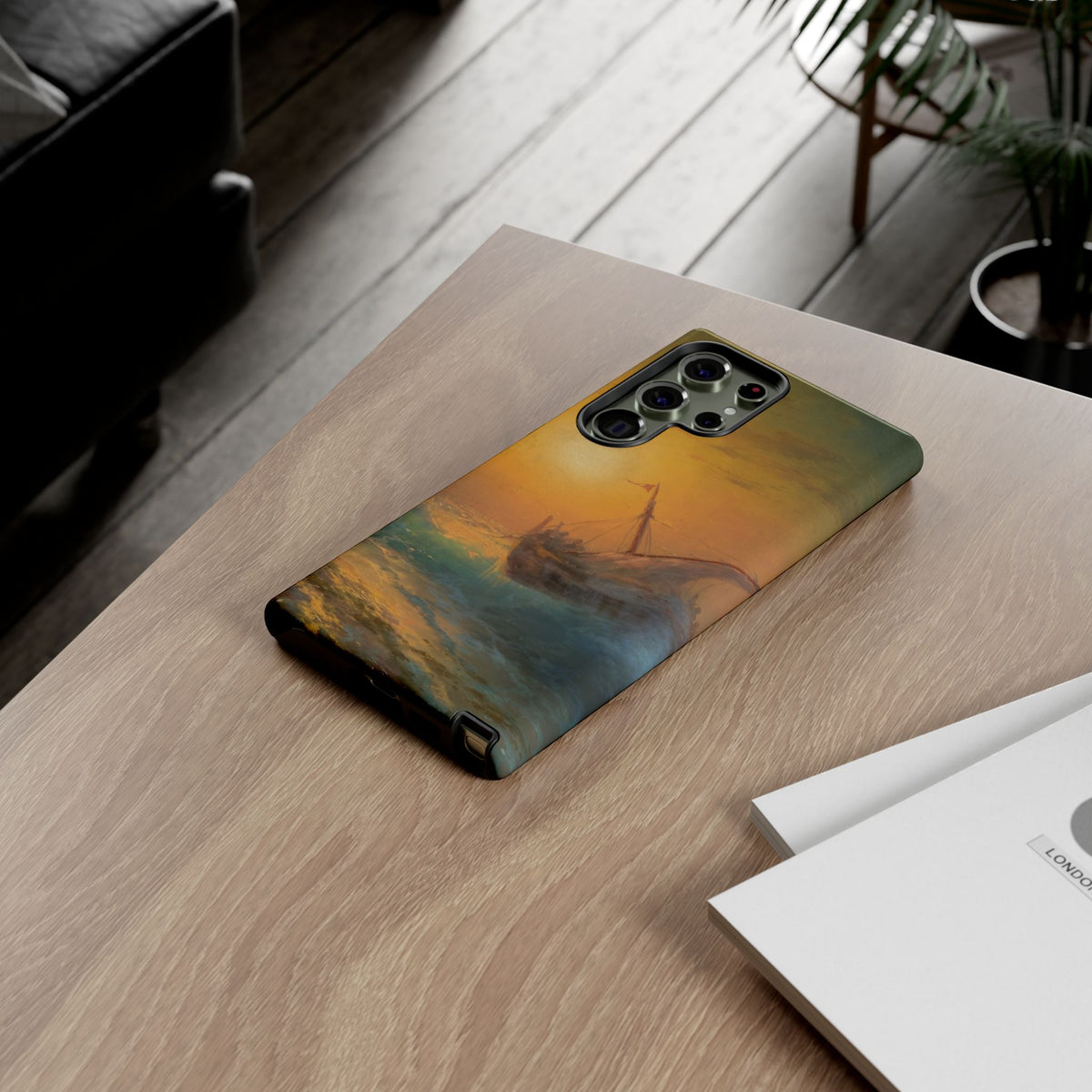 Stormy Sea at Sunset by Ivan Aivazovsky - Samsung Tough Case