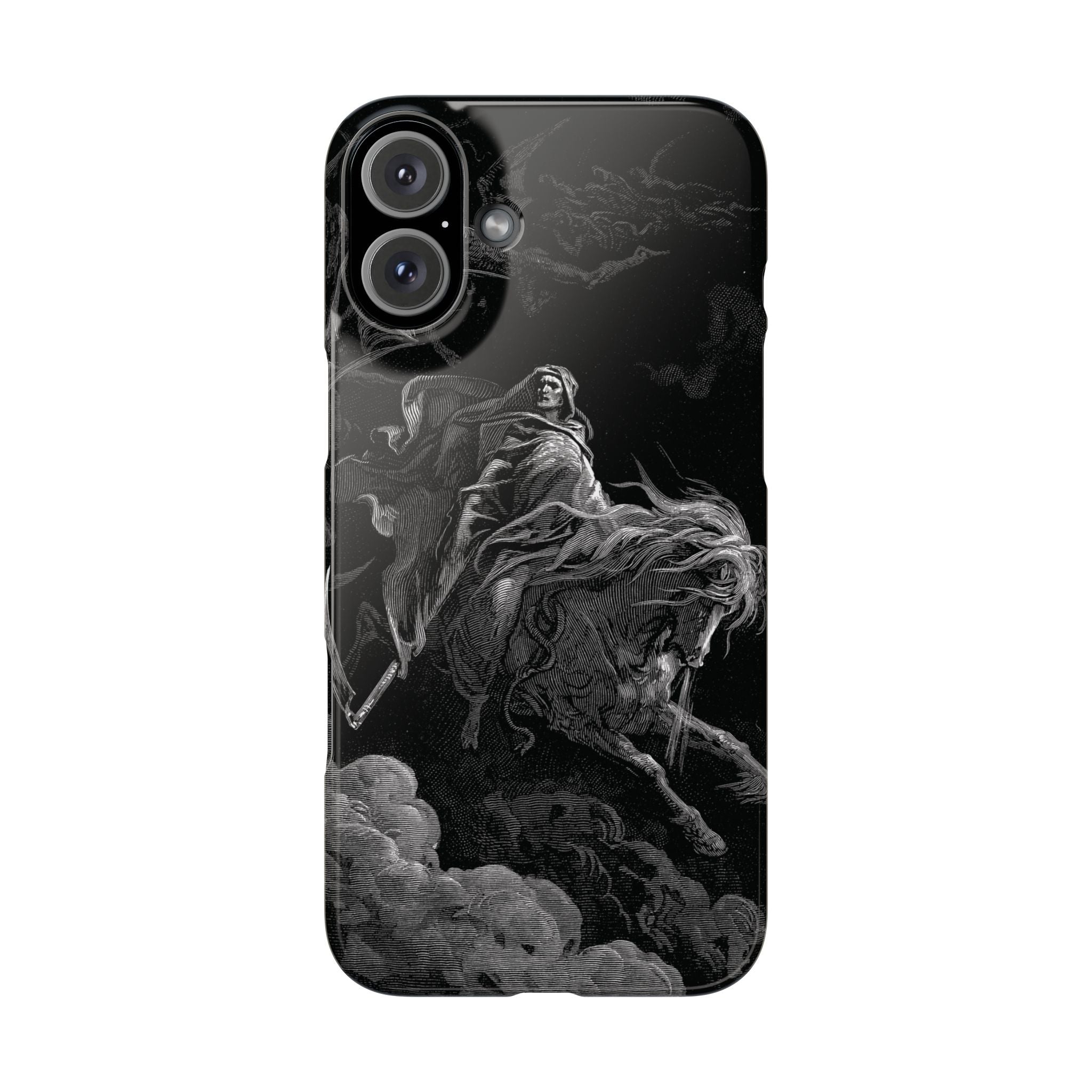 Death on the Pale Horse by Gustave Dore - iPhone Slim Case