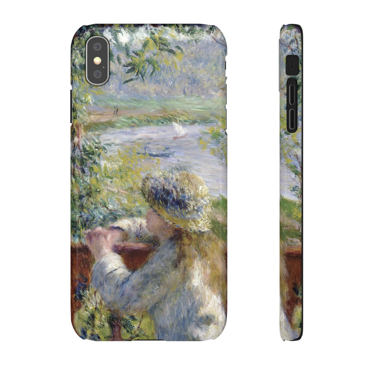 By the Water by Pierre Auguste Renoir - iPhone Slim Case