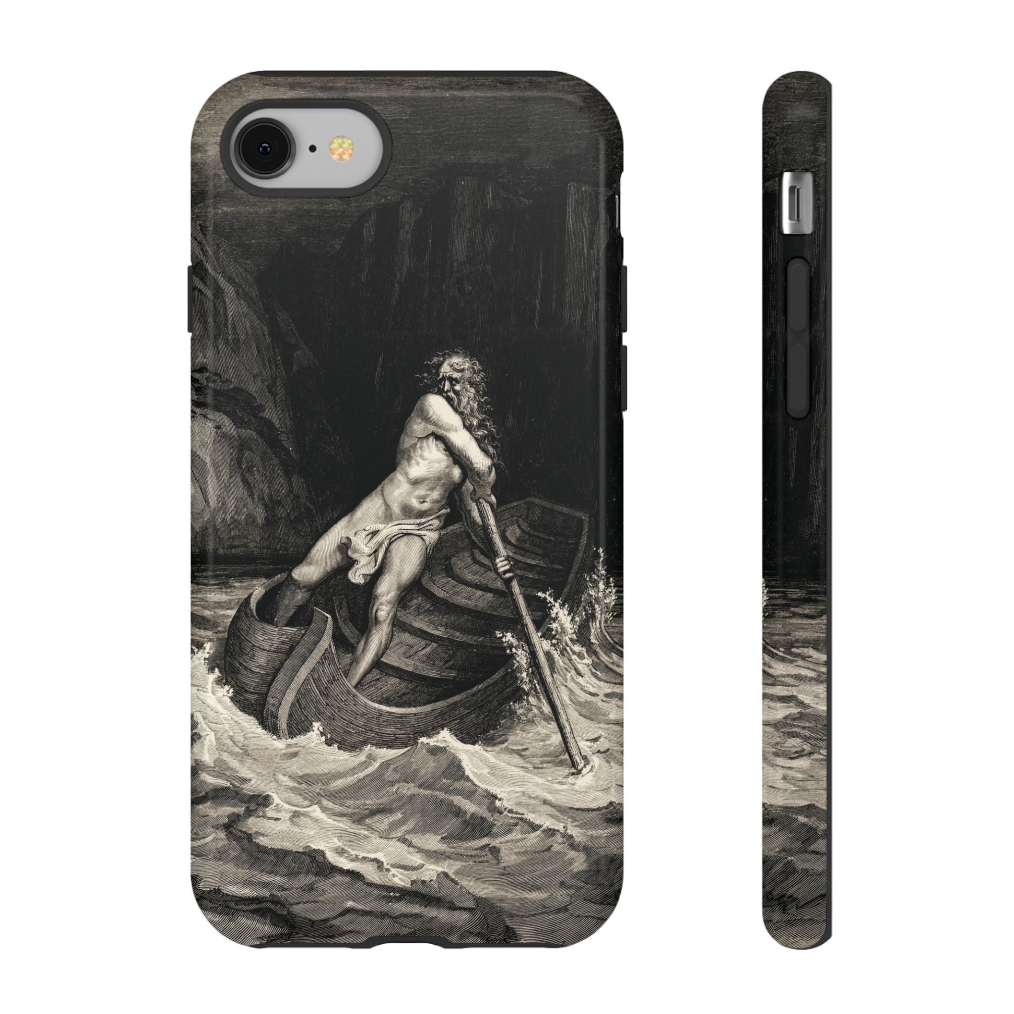 Canto III - Charon by Gustave Doré - iPhone Tough Case