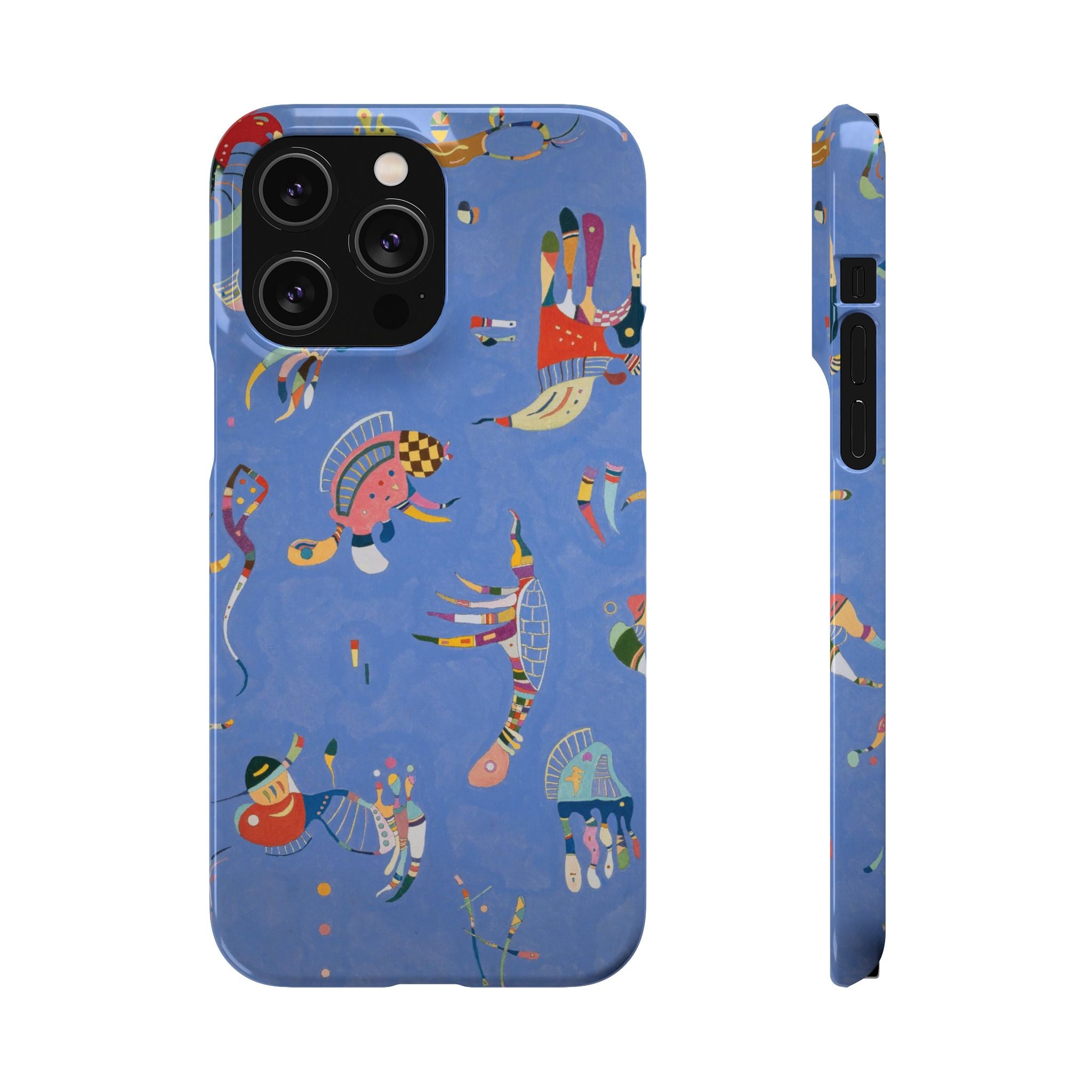 Sky Blue by Vasily Kandinsky - iPhone Slim Case