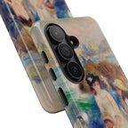 Children at the Beach at Guernsey by Pierre Auguste Renoir - Samsung Tough Case