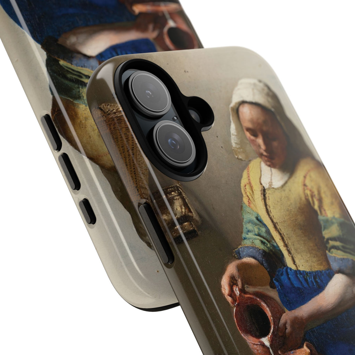 The Milkmaid by Johannes Vermeer - iPhone Tough Case