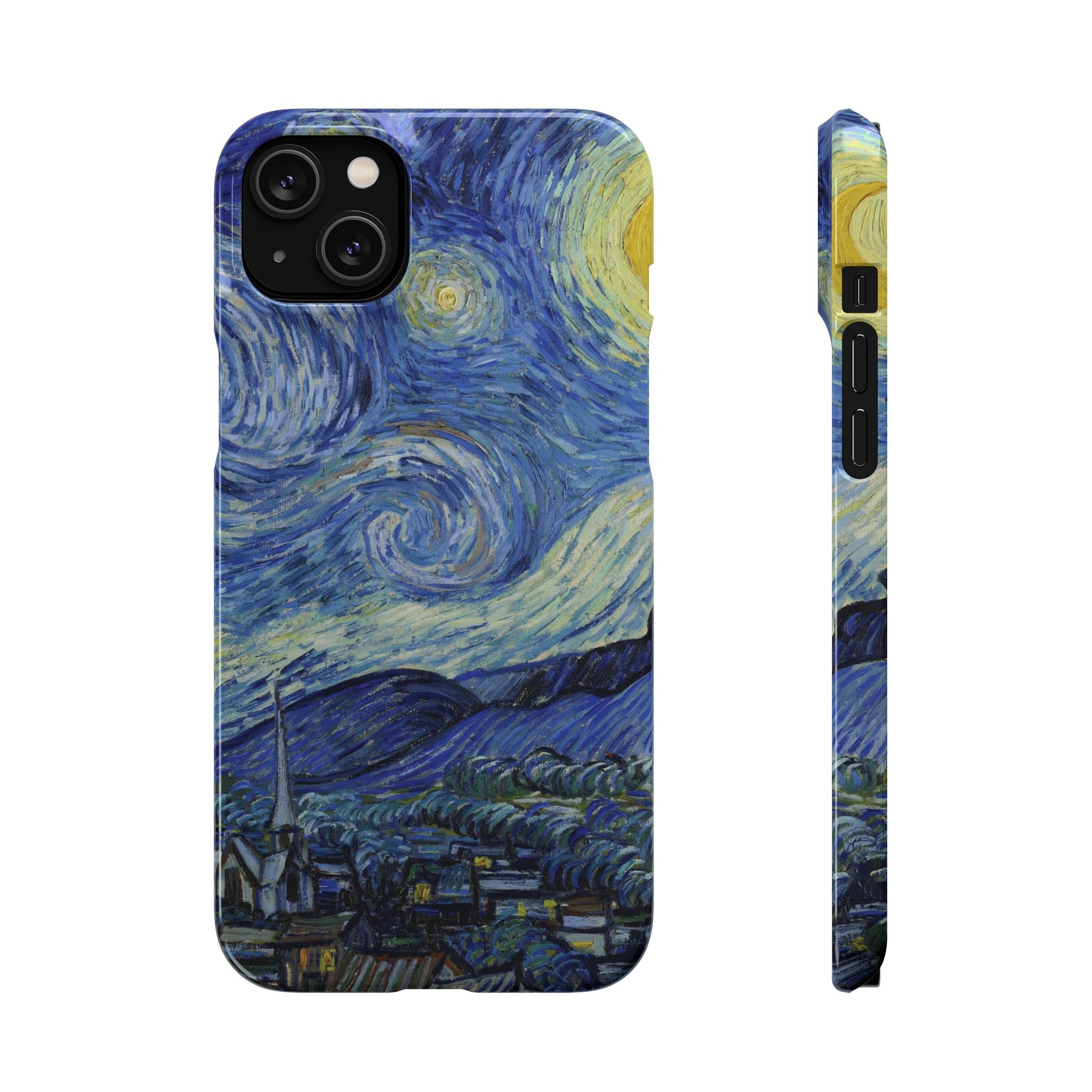 Starry Night by Van Gogh - iPhone Slim Case