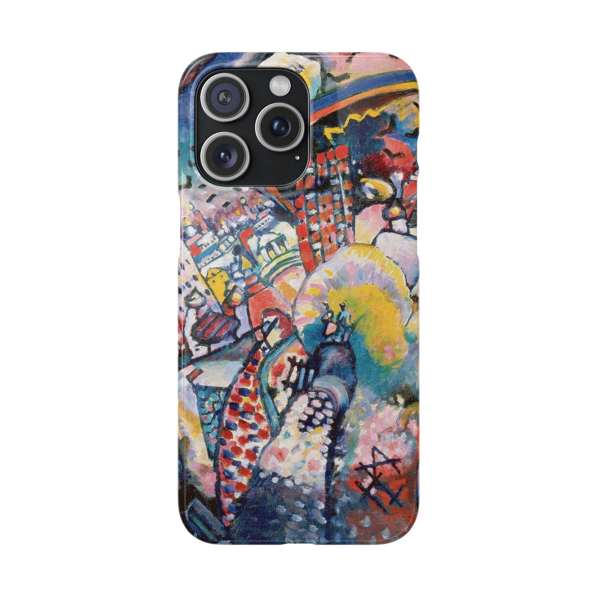 Moscow, Red Square by Vasily Kandinsky - iPhone Slim Case