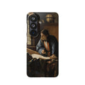 The Geographer by Johannes Vermeer - Samsung Slim Case
