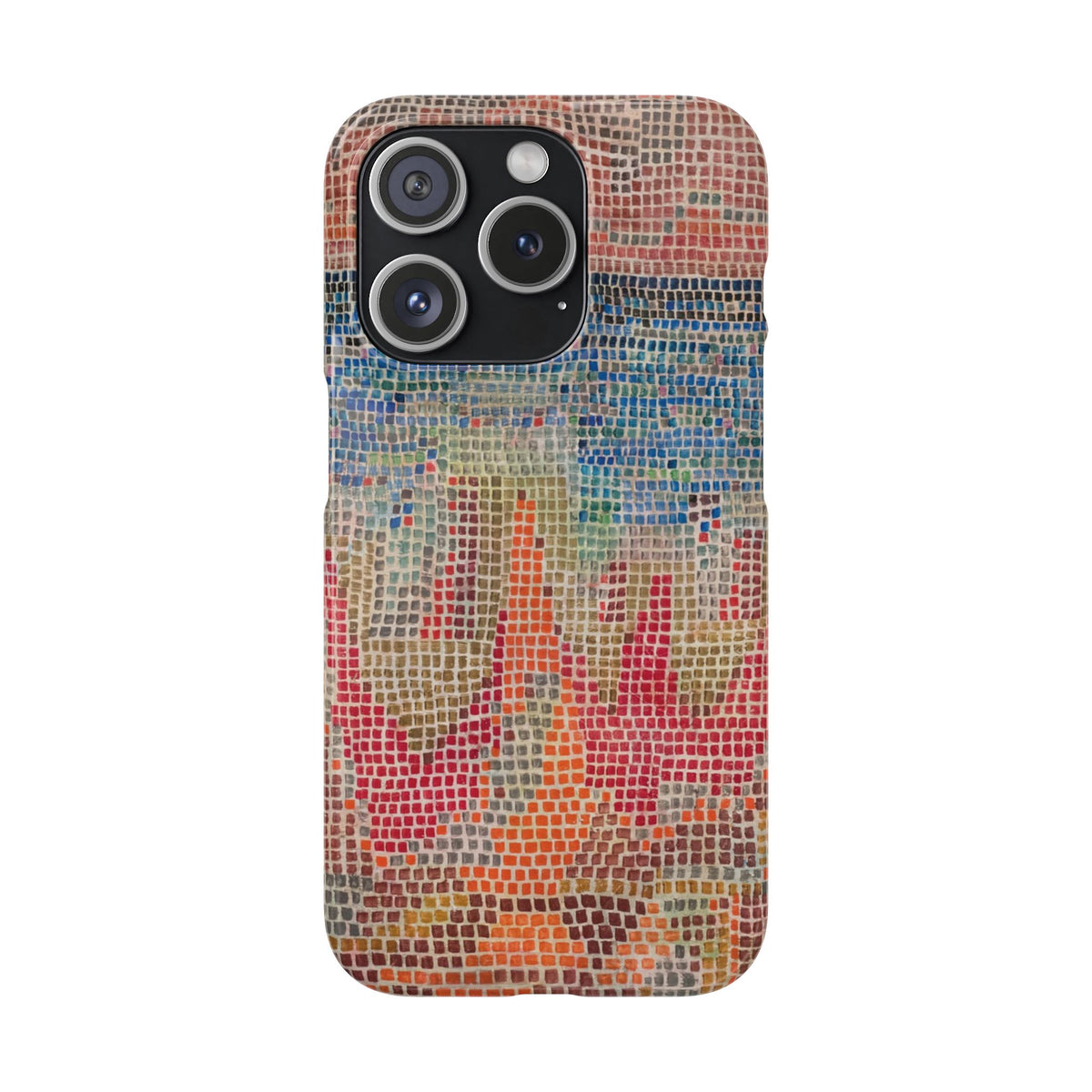 Cliffs by the sea by Paul Klee - iPhone Slim Case