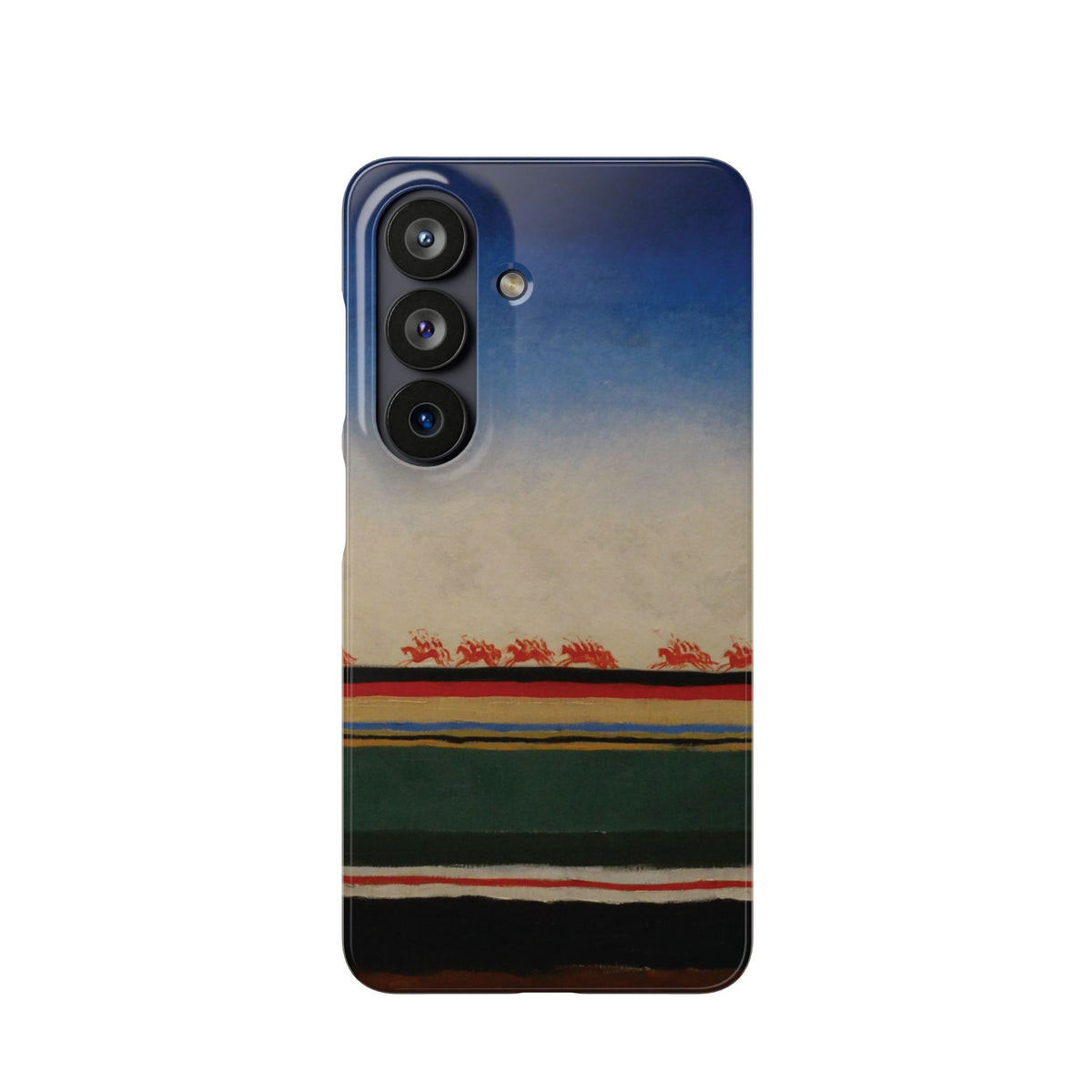 Red Cavalry Riding by Kazimir Malevich - Samsung Slim Case
