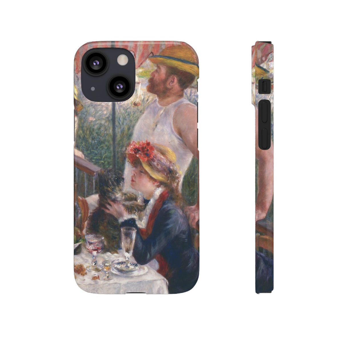Luncheon of the Boating Party by Pierre Auguste Renoir - iPhone Slim Case