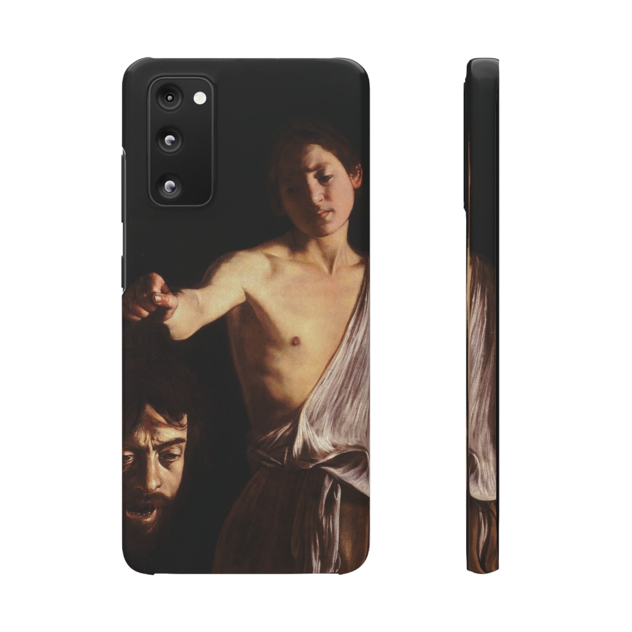 David with the Head of Goliath by Caravaggio - Samsung Slim Case