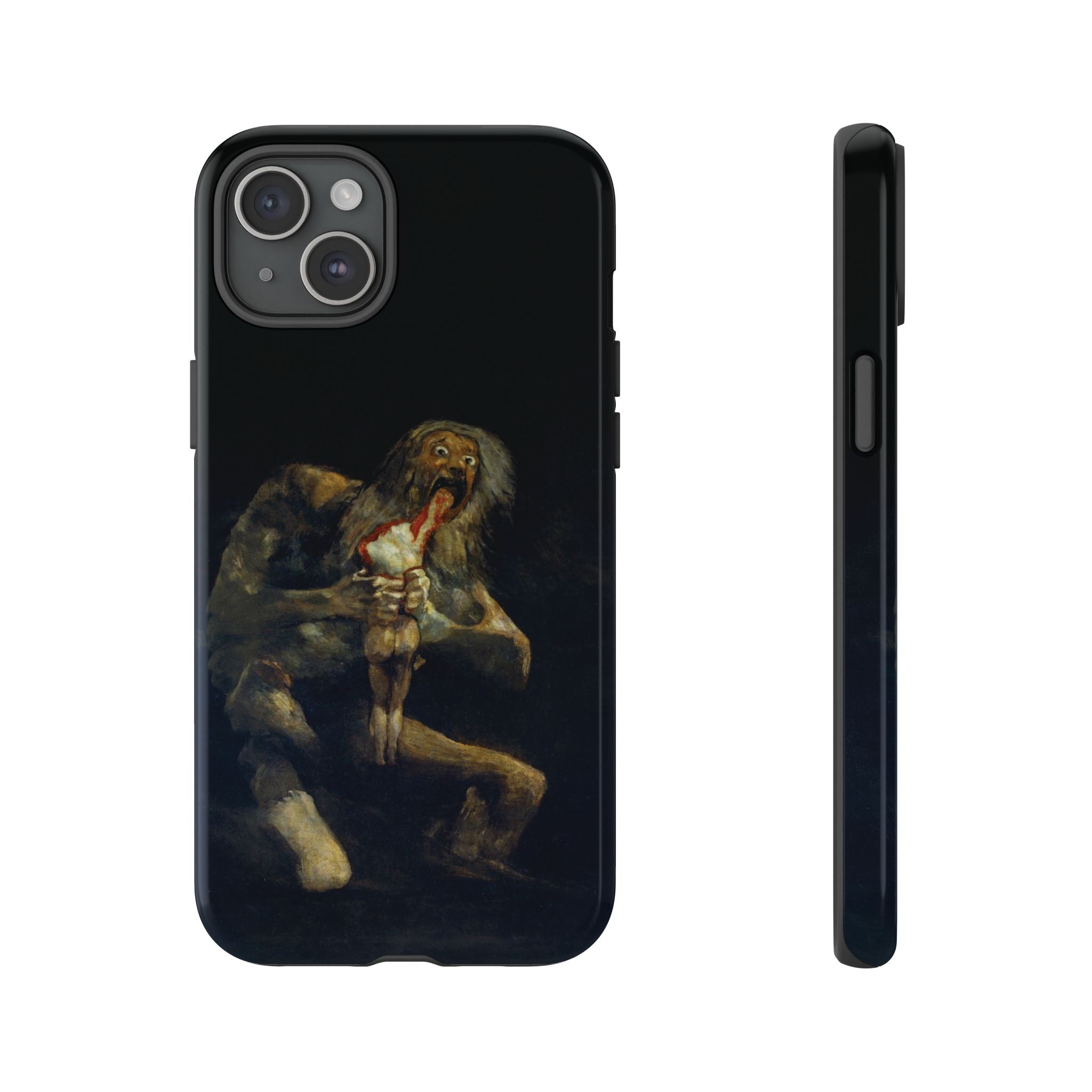 Saturn Devouring His Son by Goya - iPhone Tough Case