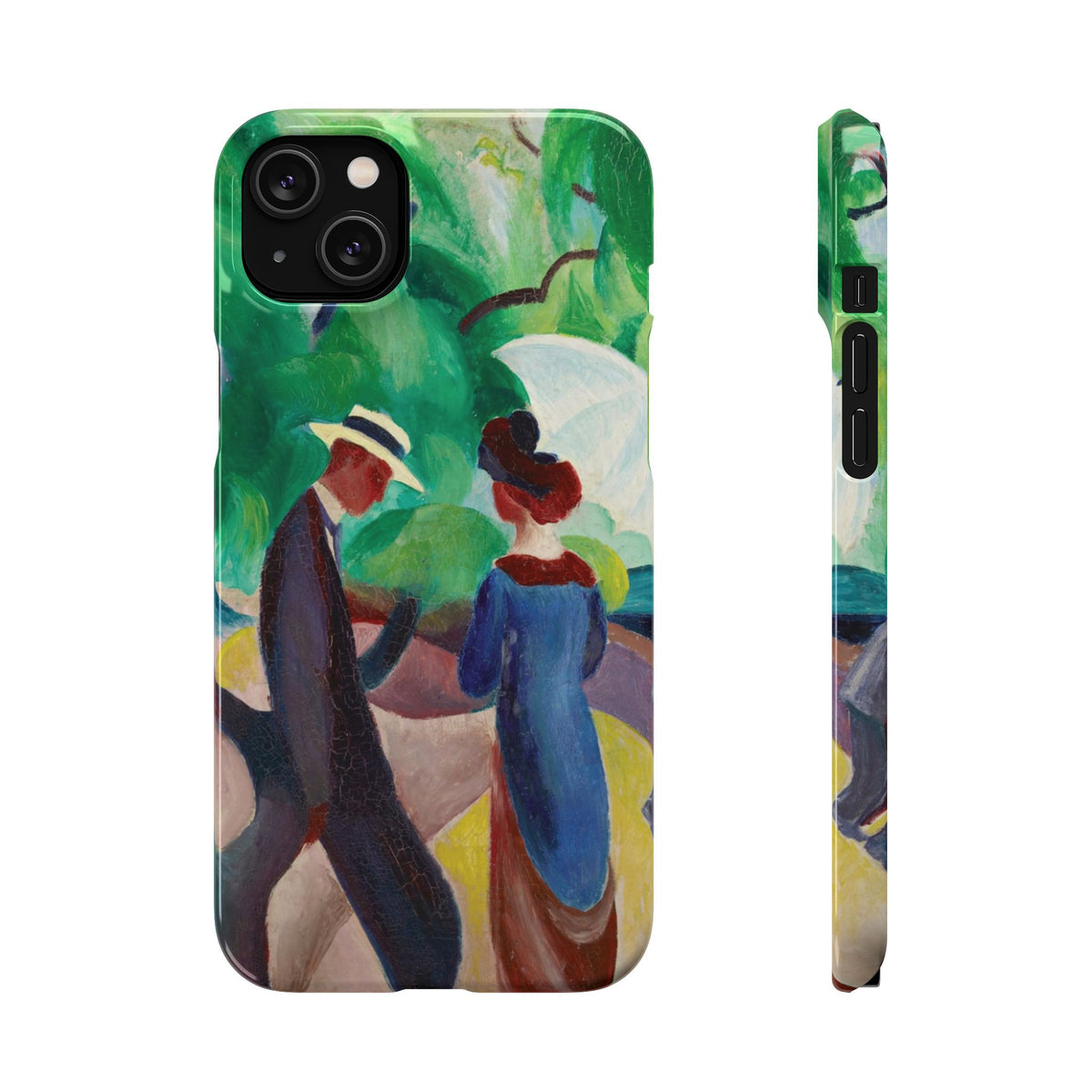 Promenade by August Macke - iPhone Slim Case