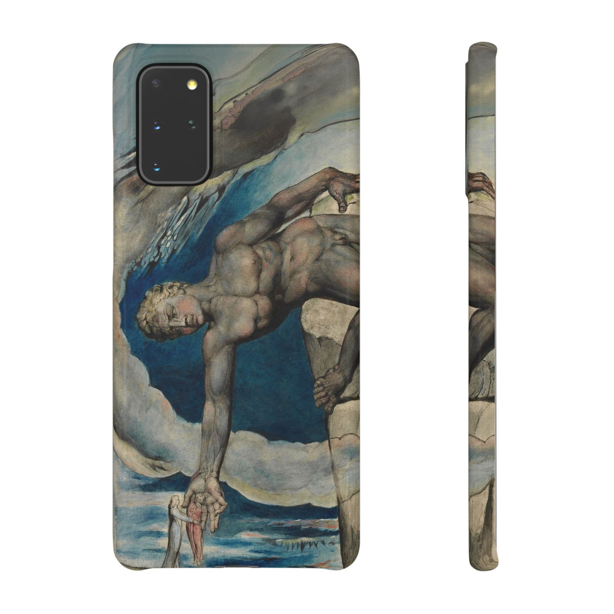 Antaeus setting down Dante and Virgil in the Last Circle of Hell by William Blake - Samsung Slim Case