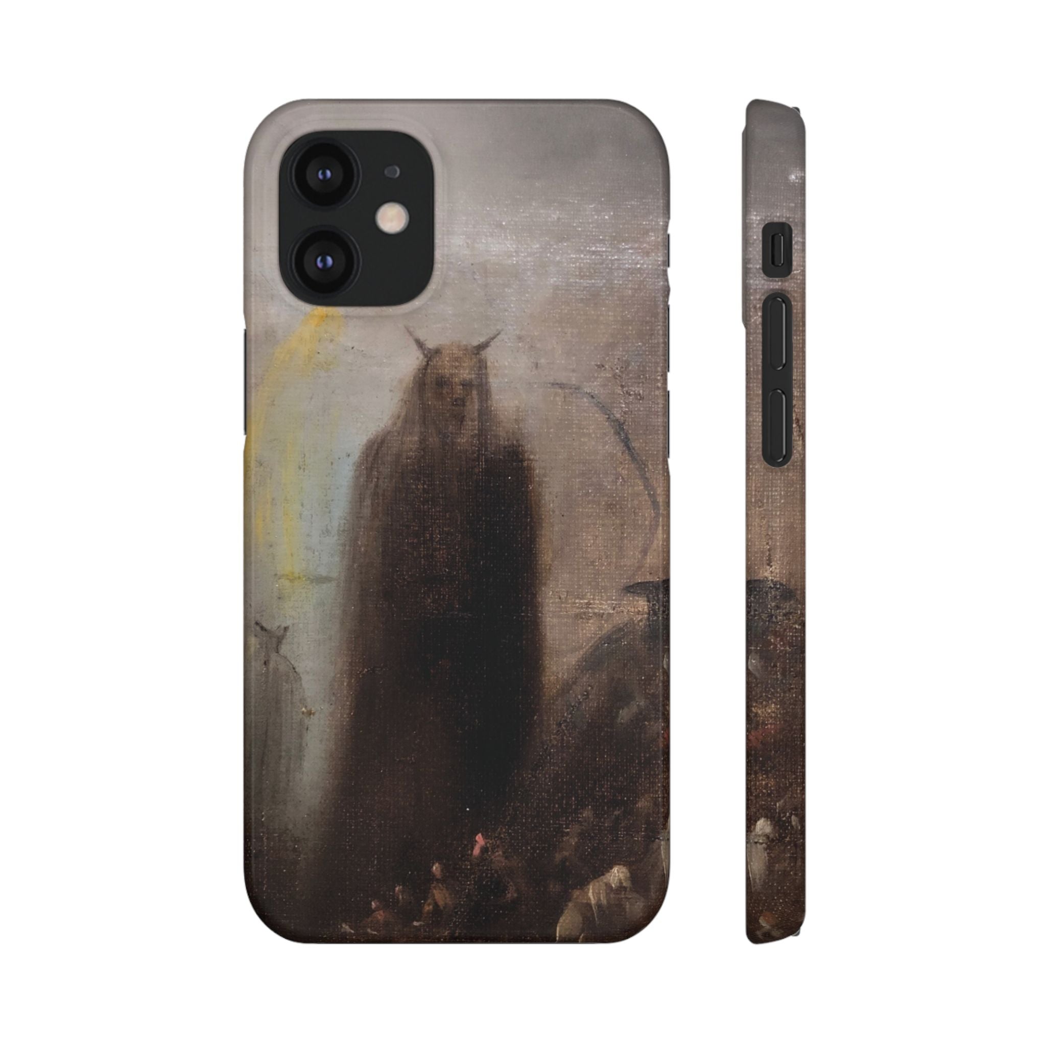 Ghostly Vision by Francisco Goya - iPhone Slim Case