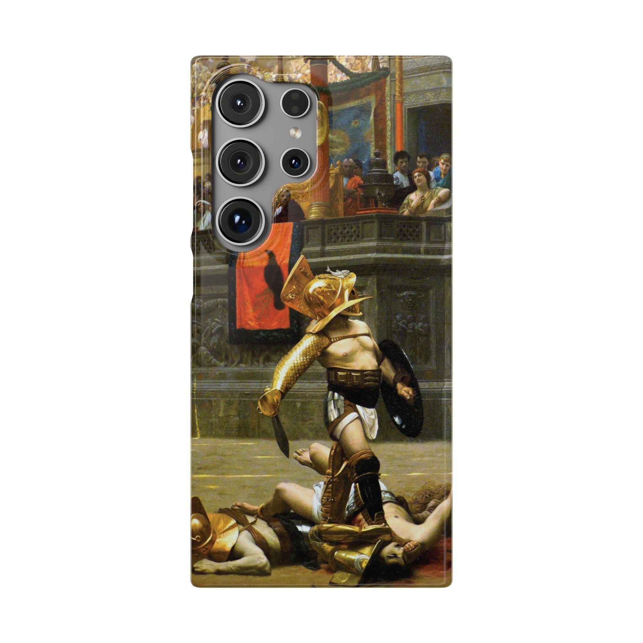 Pollice Verso by Jean Leon Gerome - Samsung Slim Case
