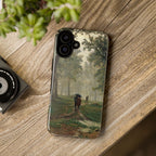 Rain in an Oak Forest by Ivan Ivanovich Shishkin - iPhone Tough Case