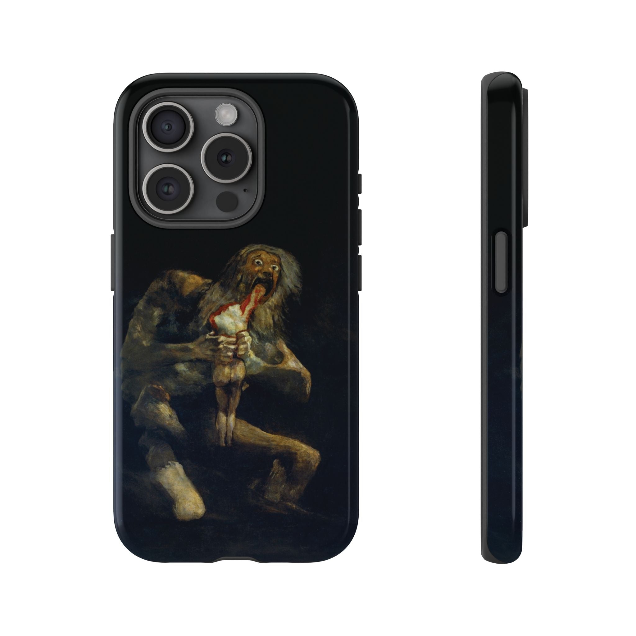 Saturn Devouring His Son by Goya - iPhone Tough Case