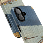 Sudden Shower over Shin Ohashi Bridge and Atake by Utagawa Hiroshige - iPhone Tough Case