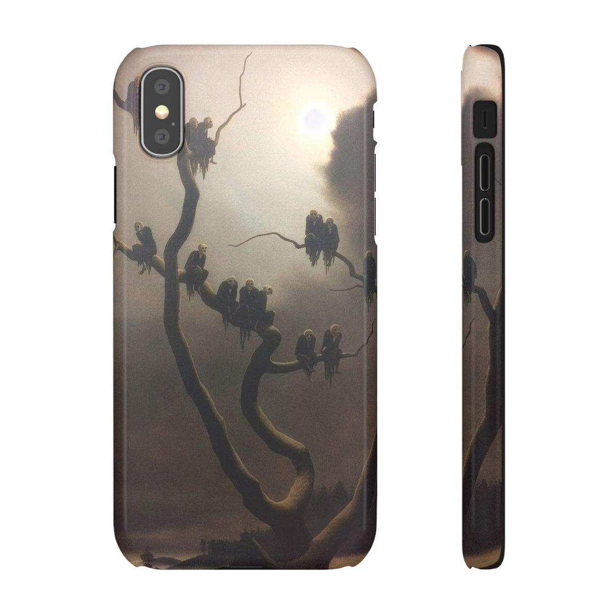 Ghosts on a Tree by Franz Sedlacek - iPhone Slim Case