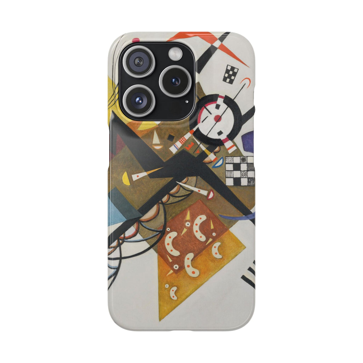 On White II by Vasily Kandinsky - iPhone Slim Case