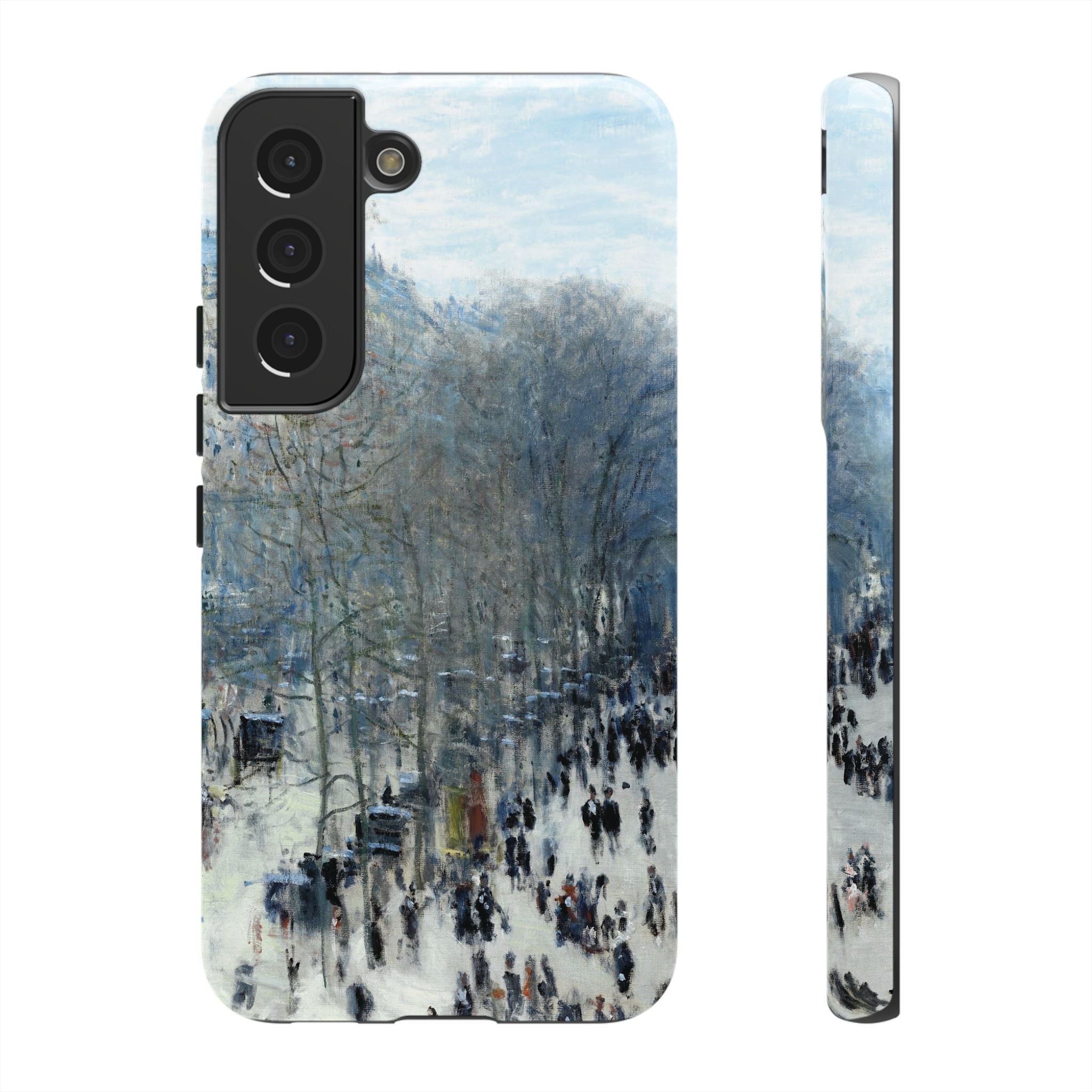 Boulevard des Capucines by Claude Monet - Samsung Tough Case