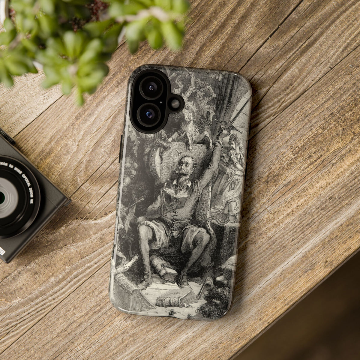 Don Chisciotte e le sue visioni di Gustave Doré - Cover iPhone Ultra Protettiva