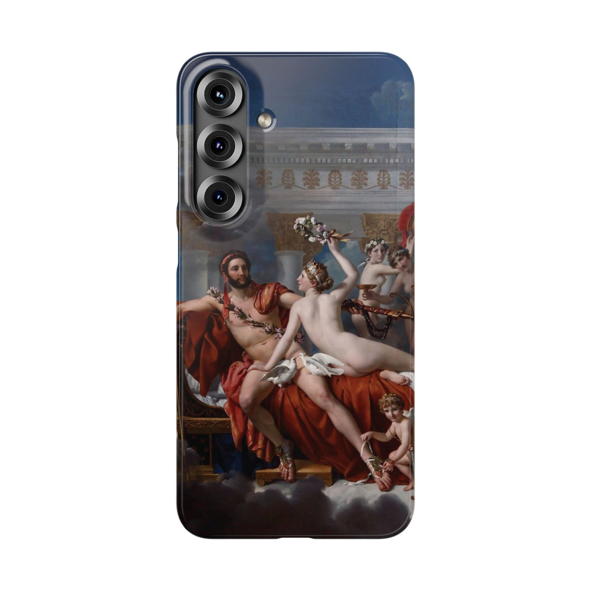 The Death of Marat by Jacques-Louis David - Samsung Slim Case