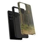In the Forest of Countess Mordvinova Petergof by Ivan Ivanovich Shishkin - Samsung Tough Case