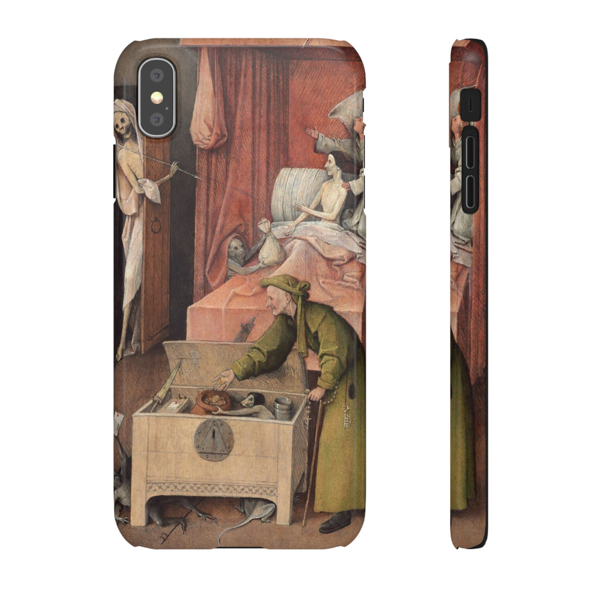 The Death of the Miser by Hieronymus Bosch - iPhone Slim Case