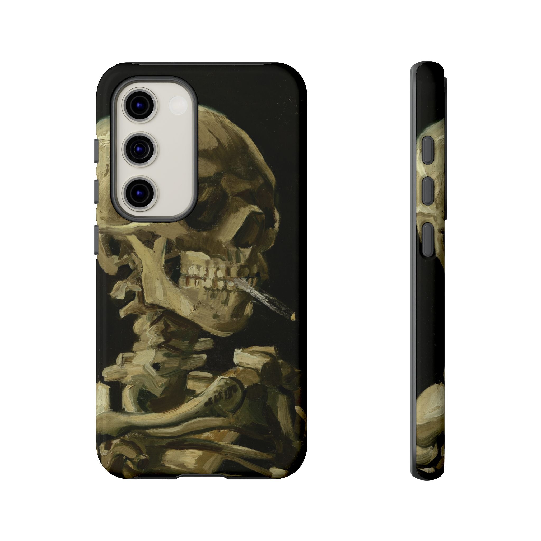 Head of a Skeleton with a Burning Cigarette by Vincent van Gogh - Samsung Tough Case