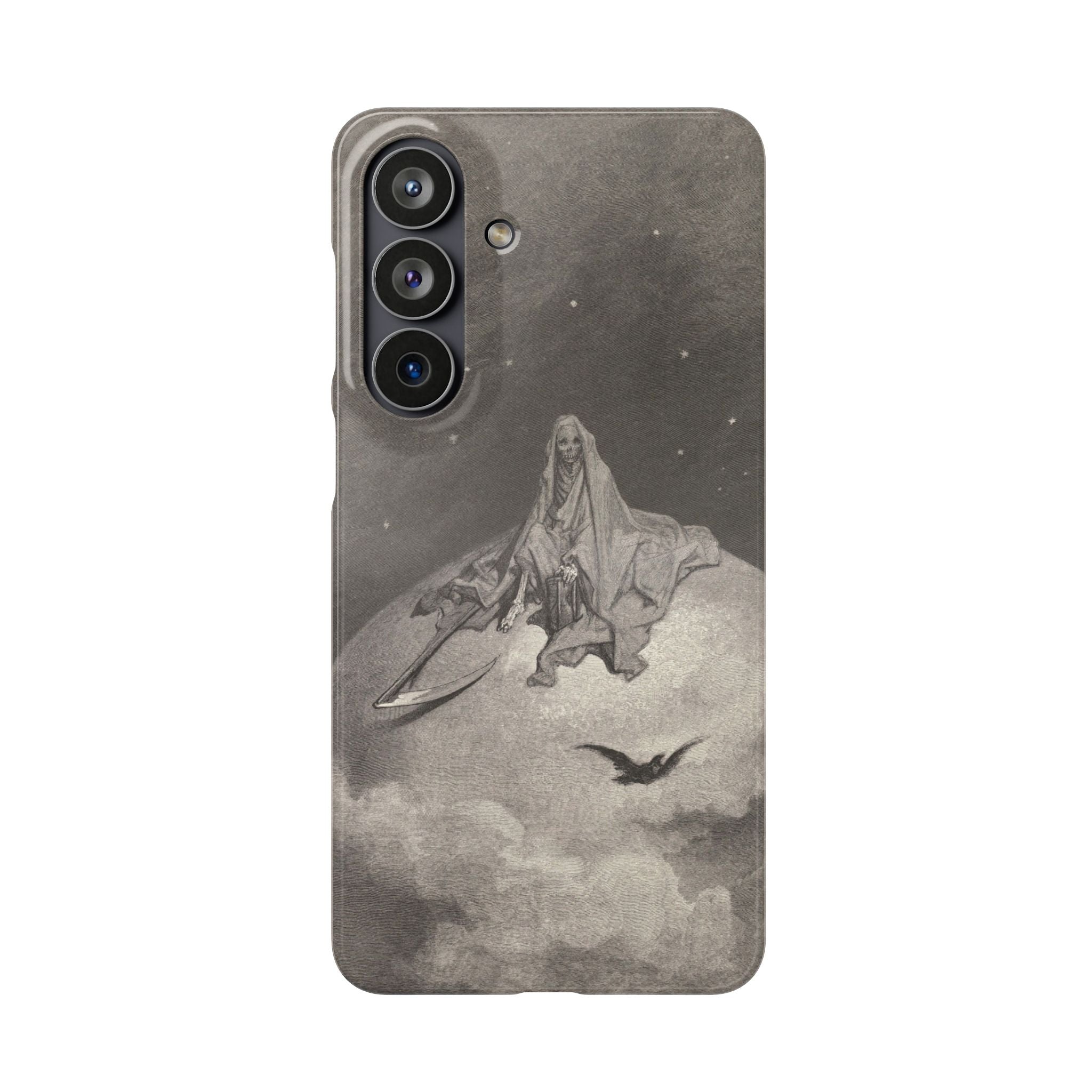 Doubting, dreaming dreams no mortal ever dared to dream before by Gustave Doré - Samsung Slim Case