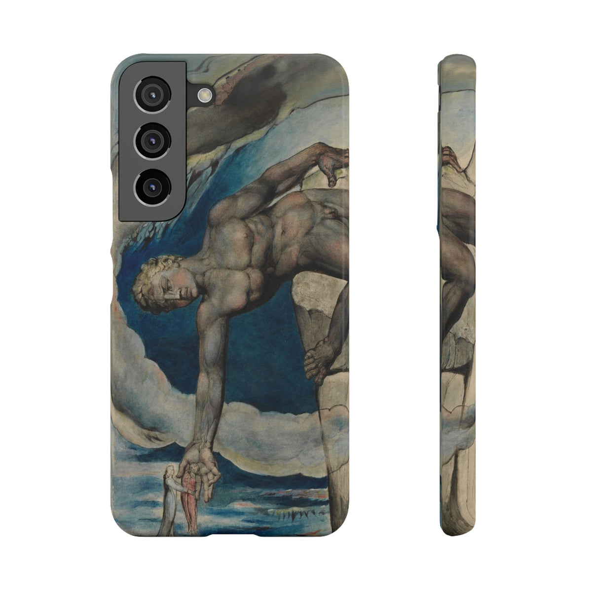 Antaeus setting down Dante and Virgil in the Last Circle of Hell by William Blake - Samsung Slim Case