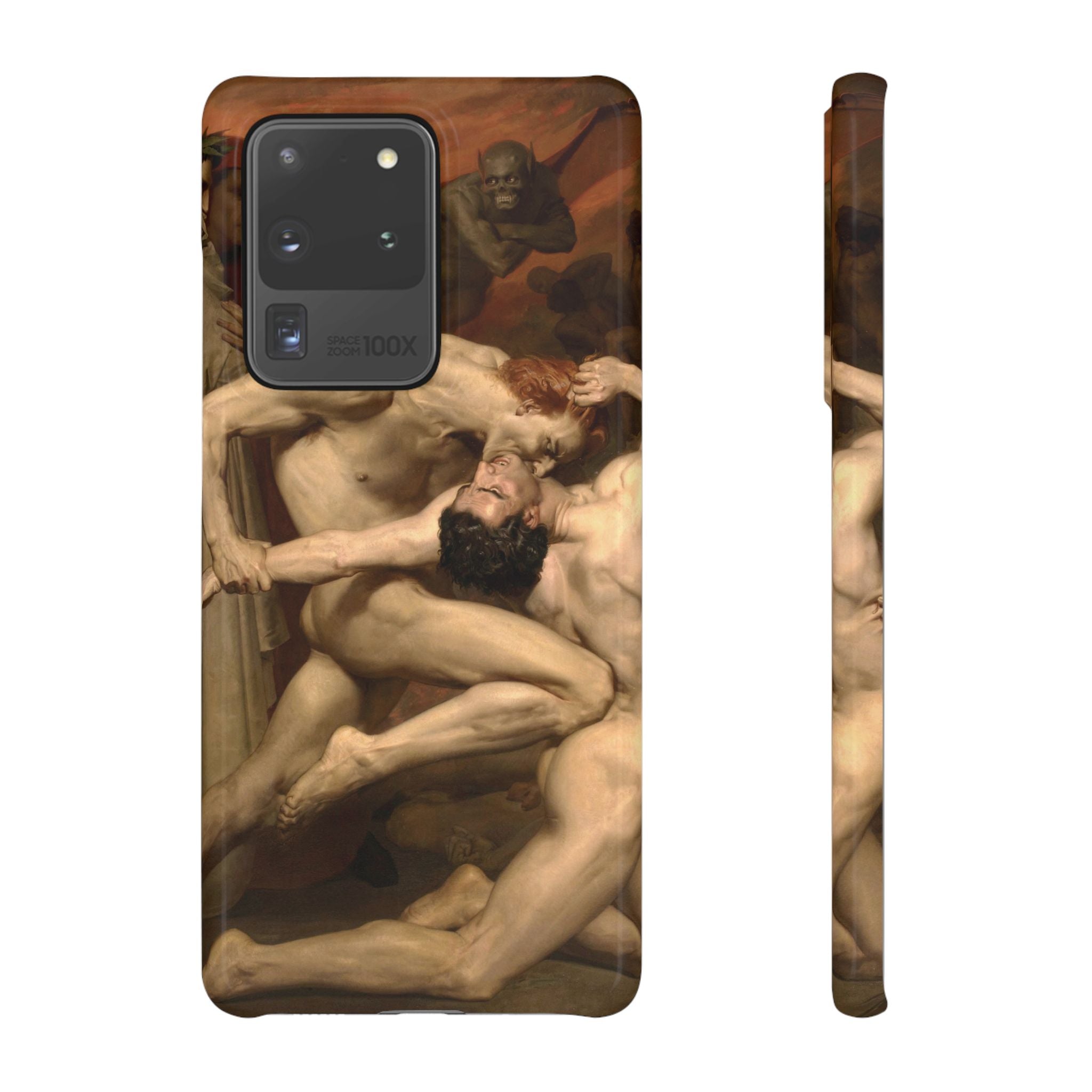 Dante and Virgile by William Bouguereau - Samsung Slim Case