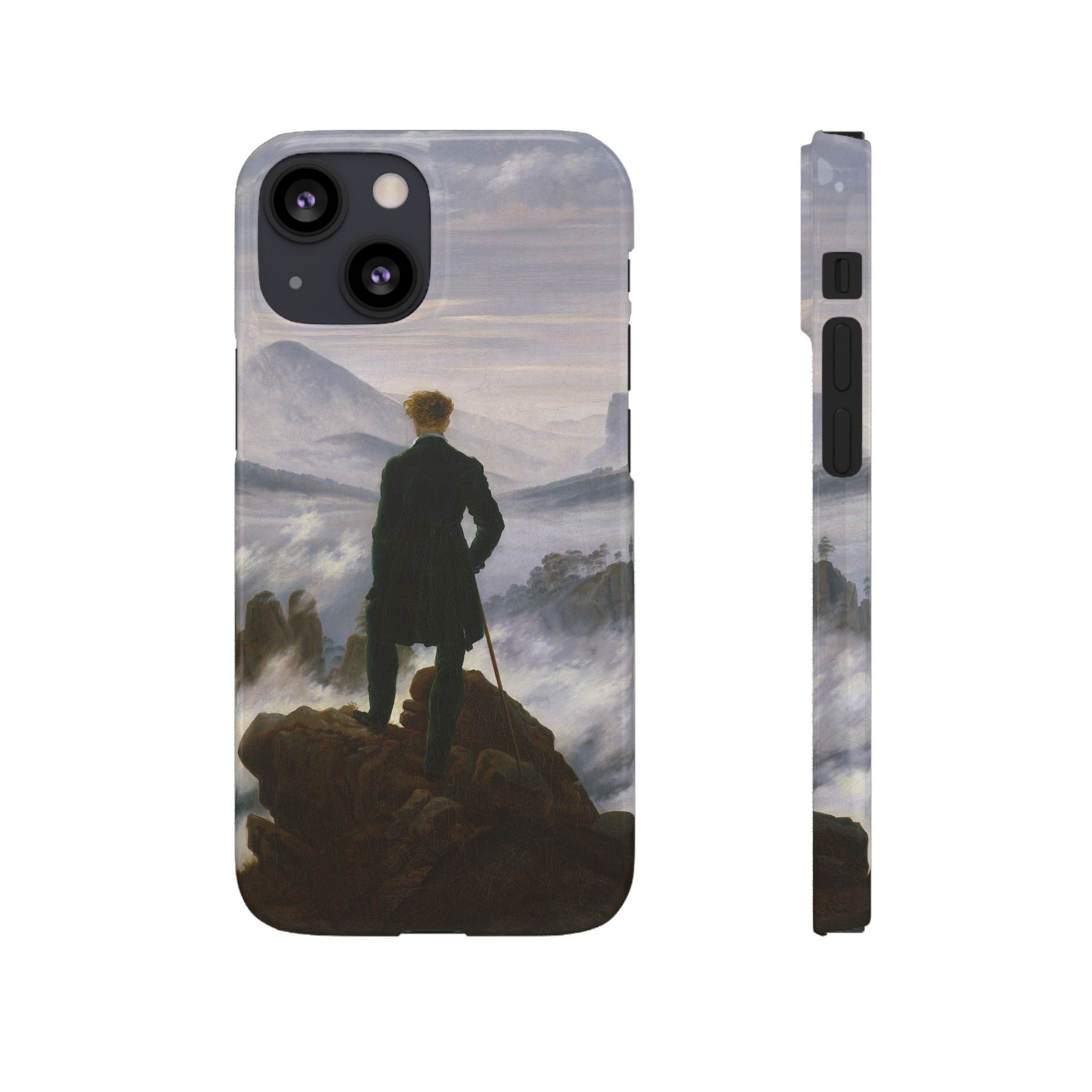 The Wanderer above the Sea of Fog by Caspar David Friedrich - iPhone Slim Case