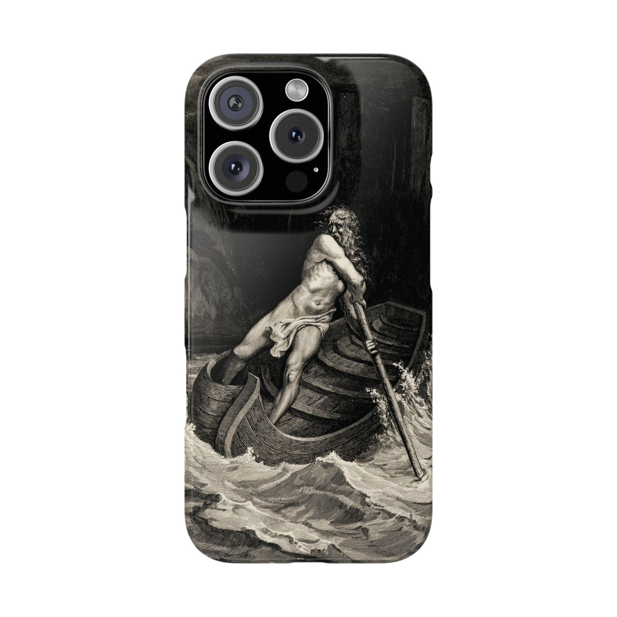 Canto III - Charon by Gustave Doré - iPhone Slim Case