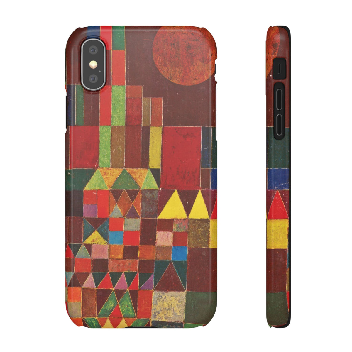 Castle and Sun by Paul Klee - iPhone Slim Case