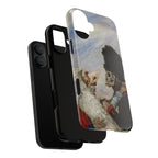 Skeleton Arresting Masqueraders by James Ensor - iPhone Tough Case