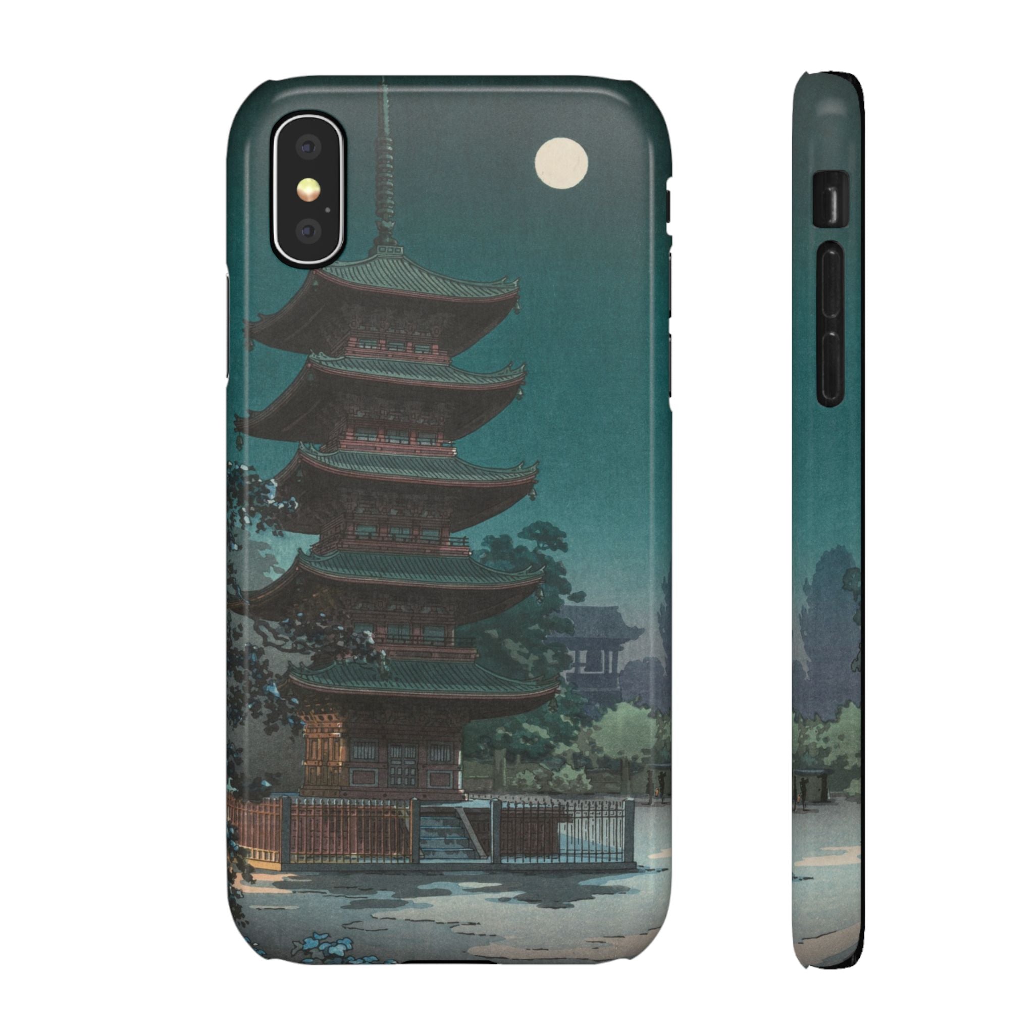 Asakusa Kinryuzan Temple by Tsuchiya Koitsu - iPhone Slim Case