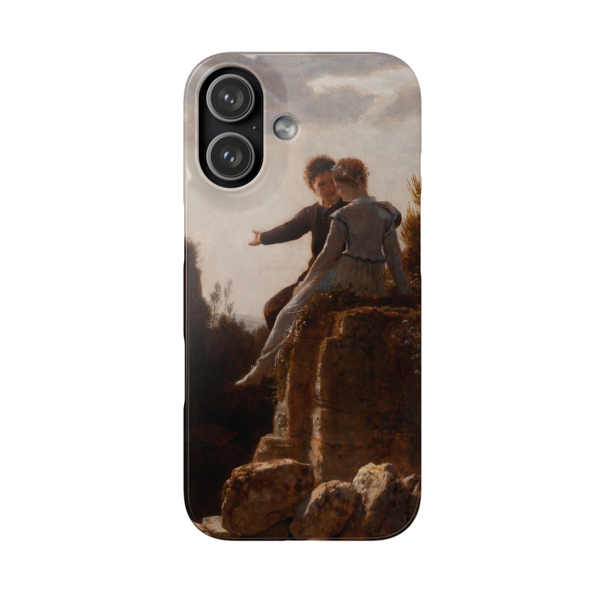 The Honeymoon by Arnold Böcklin - iPhone Slim Case