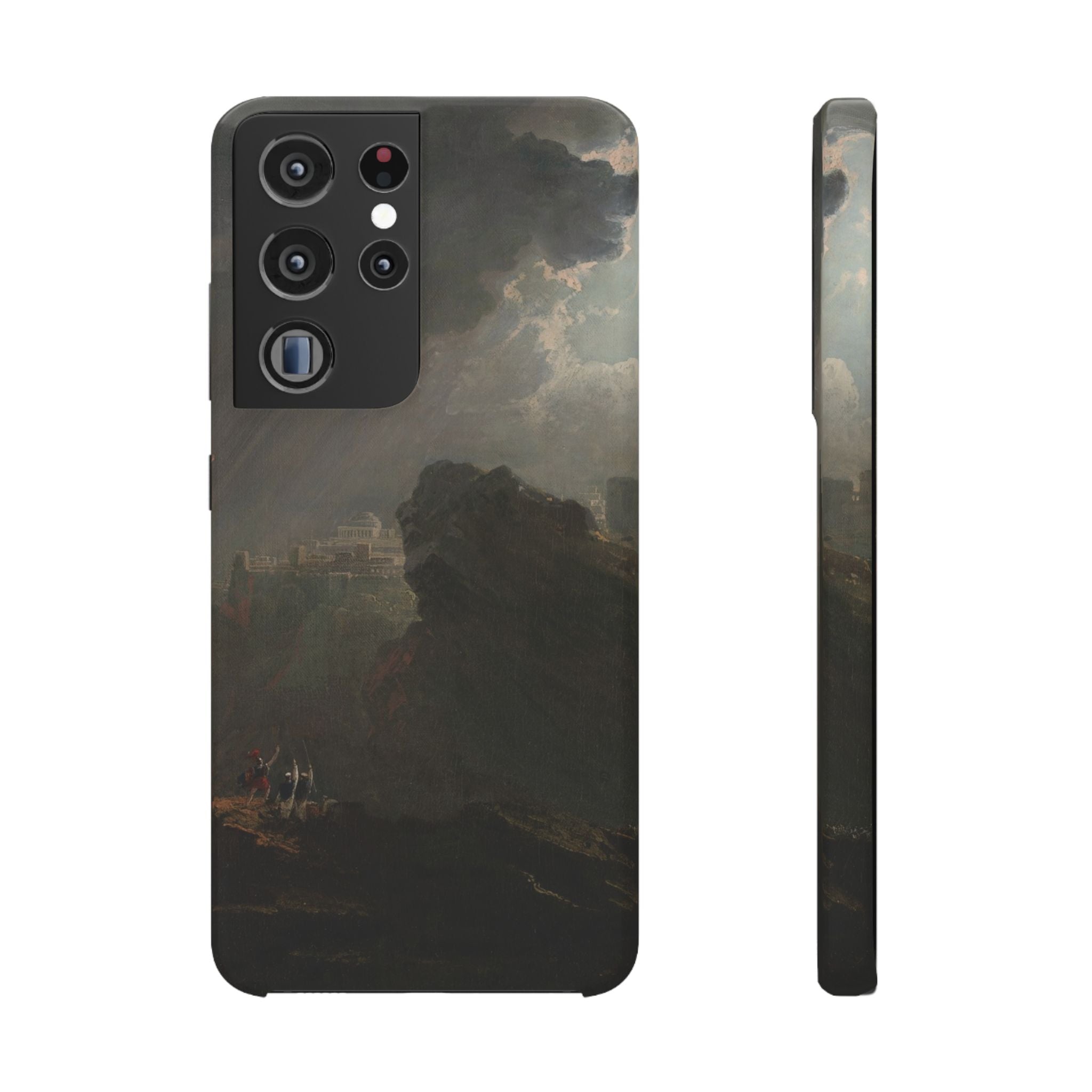 Josua befiehlt der Sonne, stillzustehen von John Martin – Samsung Slim Case